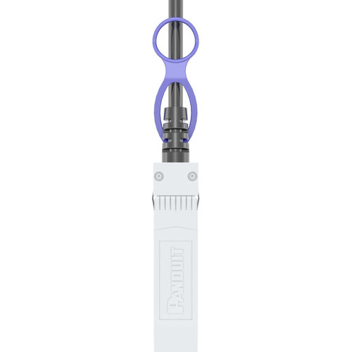 Panduit SFP+ 10G Direct Attach Copper, Blue, 4 meters - 13.1 ft Twinaxial Network Cable for Network Device - First End: 1 x SFP+ - 1 x (PSF1PZC4MBU)
