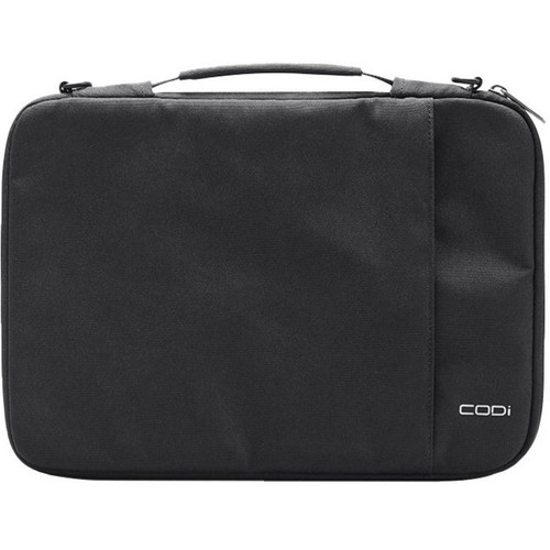 CODi AEGIS Carrying Case (Sleeve) for 13.3" to 15.6" Notebook, Chromebook, Cable, Pen, Charger - Black - Bump Resistant, Scratch Dust (Fleet Network)