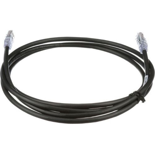 PanNet Patch Cord, 24 AWG, Cat. 6A, RJ45, 5 ft., Black - 5 ft (1.52 m) Category 6a Network Cable for Network Device, Computer, Server (UTP6AX5BL)