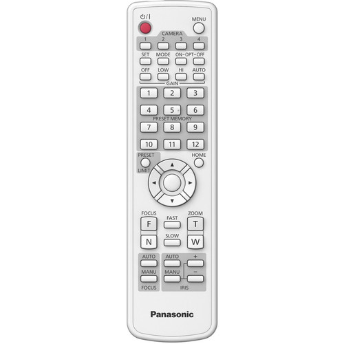 Panasonic Infrared Wireless Remote Control - For Security Camera - Infrared - 32.81 ft (10000 mm) Operating Distance (Fleet Network)