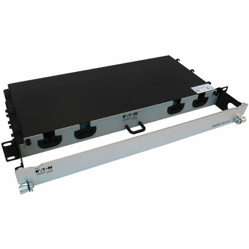 Tripp Lite series N48M-2L24L-10 Preloaded Fiber Panel - 24 x Duplex - 1U High - Aqua, White - 19" Wide - Rack-mountable (Fleet Network)