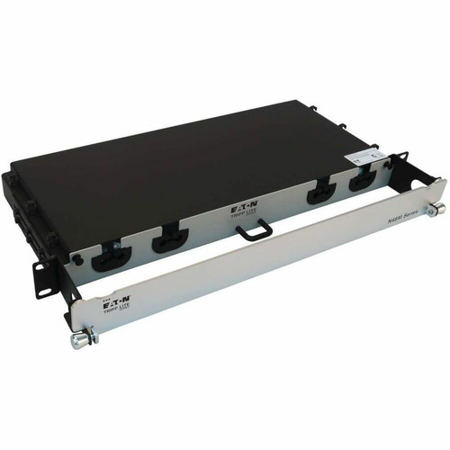 Tripp Lite series N48M-4L16L-10 Preloaded Fiber Panel - 4 x Duplex - 1U High - Aqua, White - 19" Wide - Rack-mountable (Fleet Network)