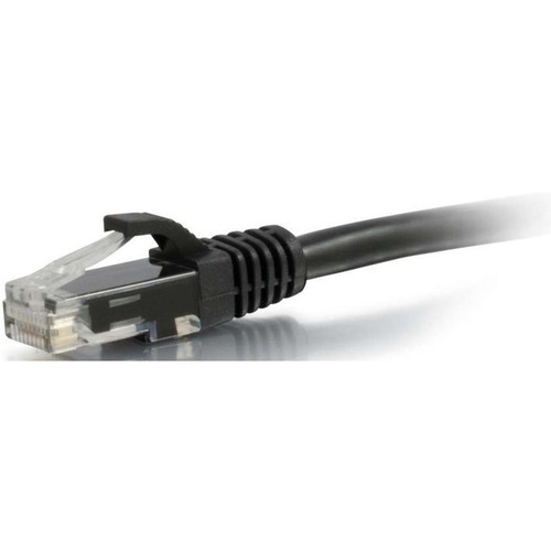 C2G 8ft (2.4m) Cat6 Snagless Unshielded (UTP) Ethernet Network Patch Cable - Black - 8 ft (2.44 m) Category 6 Network Cable for Device (CG03984)