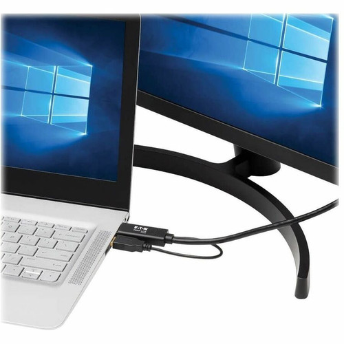 Tripp Lite series P567-02M HDMI to DisplayPort 1.2 Active Adapter Cable, Black, 2 m (6.6 ft.) - 6.6 ft (2 m) DisplayPort/HDMI/USB A/V (P567-02M)