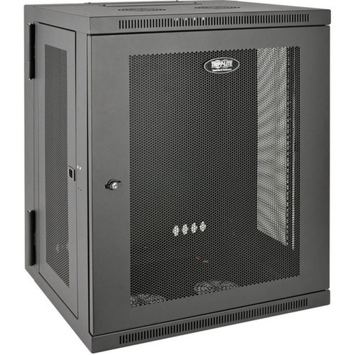 Tripp_Lite_SmartRack_15U_Wall-Mount_Rack_Enclosure_Cabinet_-_15U_Rack_Height_x_19_48260_mm_Rack_Width_x_2050_52070_mm_Rack_-_SRW15US