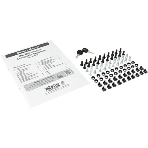 Tripp_Lite_SmartRack_15U_Wall-Mount_Rack_Enclosure_Cabinet_-_15U_Rack_Height_x_19_48260_mm_Rack_Width_x_2050_52070_mm_Rack_-_SRW15US