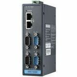 Advantech EKI-1224 4-Port Modbus Gateway - Twisted Pair - 2 x Network (RJ-45) - 4 x Serial Port - 10/100Base-TX - Fast Ethernet - DIN (Fleet Network)