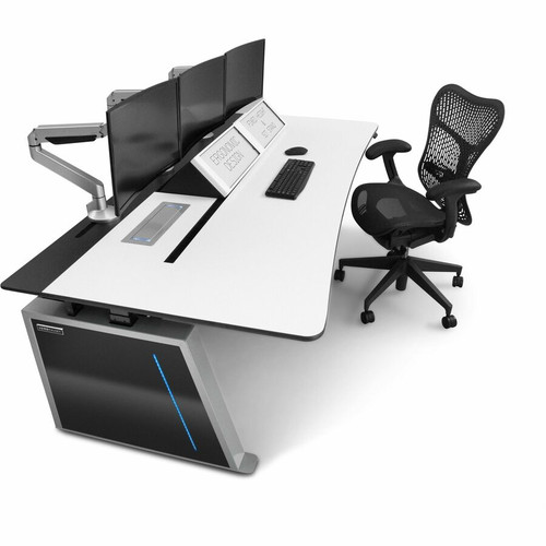 Middle Atlantic LundHalsey x-Type Broadcast Air Console, Large - 396 lb (179.62 kg) Capacity - Height Adjustable - 47" (1193.80 mm) x (Fleet Network)