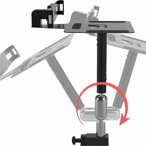 CTA Digital Laptop Security Arm with VESA Mounting Base - 7" to 14" Screen Support - 75 x 75, 100 x 100 - VESA Mount Compatible - (LT-SAM)