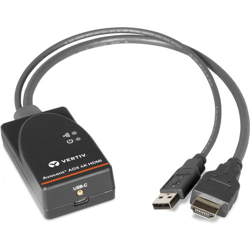 Vertiv Avocent DSView Solution 4K IP KVM Adapter | HDMI | IPUHD | Video (ADX-HDMI-400) - DSView Solution | Management Platform | Rack (Fleet Network)