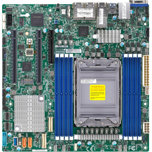 Supermicro X12SPM-LN6TF Workstation Motherboard - Intel C621A Chipset - Socket LGA-4189 - Intel Optane Memory Ready - Micro ATX - Xeon (Fleet Network)