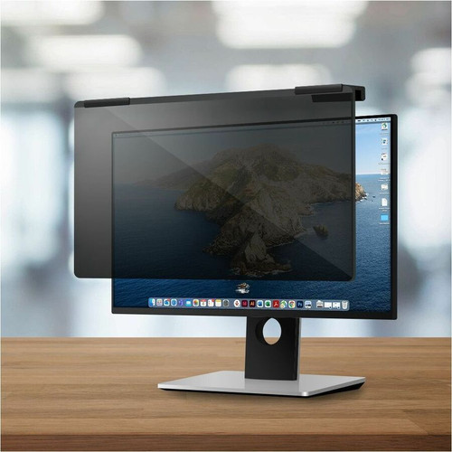 AddOn 27 in. Acrylic Privacy Screen with Attachment Pins 16:9 Ratio - For 27" (685.80 mm) Widescreen LCD Monitor - 16:9 - Scratch Dust (Fleet Network)