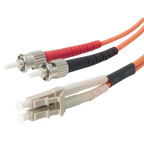 Belkin Duplex Fiber Optic Patch Cable - LC Male - ST Male - 2m (Fleet Network)