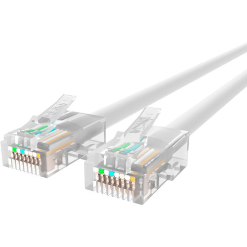 Belkin Cat5e Patch Cable - RJ-45 Male Network - RJ-45 Male Network - 3.05m - White (Fleet Network)
