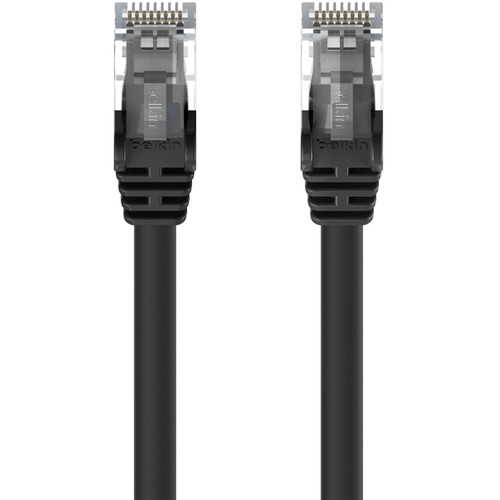 Belkin Cat5e Network Cable - RJ-45 Male Network - RJ-45 Male Network - 9.14m - Black (A3L791-30-BLK-S)