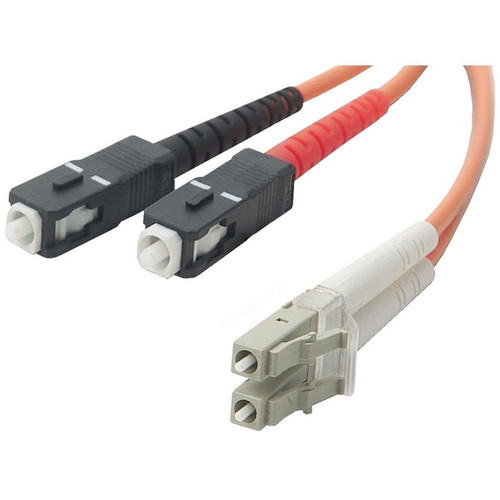 Belkin Duplex Fiber Optic Patch Cable - LC Male - SC Male - 3m (Fleet Network)