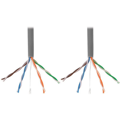 Tripp Lite Cat5e Bulk Cable Gray Networking N022-01K-GY