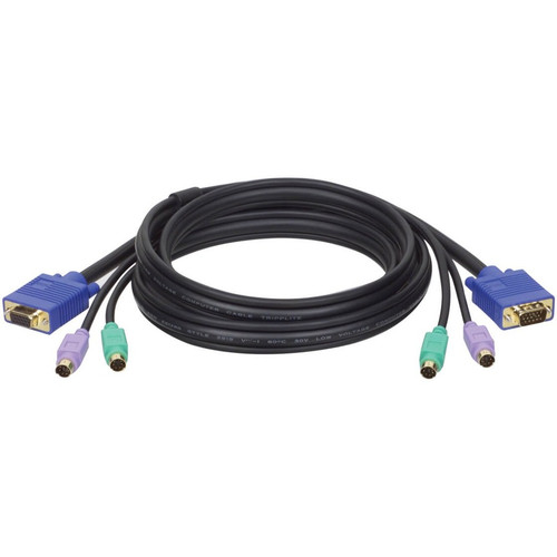 Tripp Lite KVM Cable - 3.05m - Black (Fleet Network)
