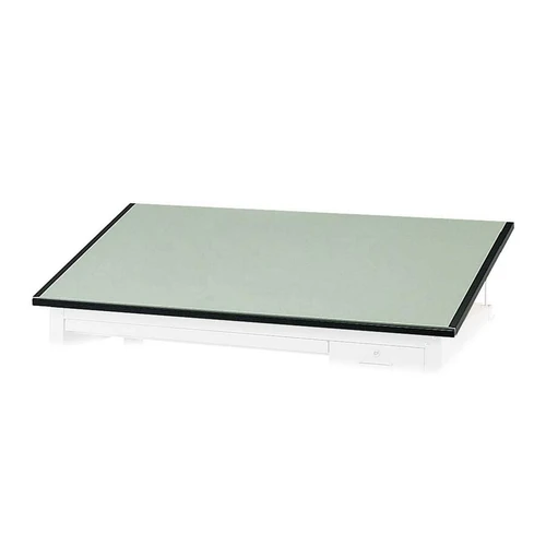 Safco Precision Drafting Tabletop - Green Rectangle Top - Enamel Base - 37.5" (952.50 mm) Table Top Length x 72" (1828.80 mm) Table x (Fleet Network)