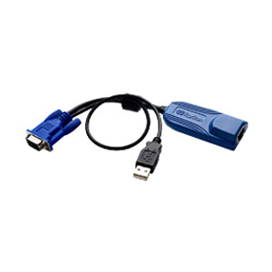 Raritan D2CIM-VUSB KVM Cable Adapter - KVM Cable - First End: 1 x 15-pin HD-15, 1 x 4-pin USB Type A - Male - Second End: 1 x RJ-45 - (Fleet Network)