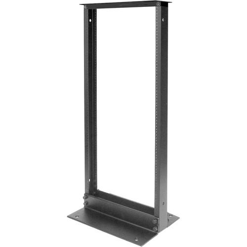 Rack Solutions Relay Rack Frame - 45U Rack Height - Black - Aluminum - 1000 lb (453592.37 g) Maximum Weight Capacity (Fleet Network)