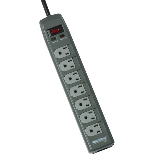 Minuteman MMS Series 7 Outlet Surge Suppressor - 7 - 1440 J - Fax/Modem/Phone (Fleet Network)