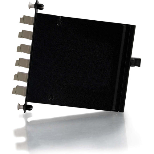 C2G Quiktron Q-Series 39131 Network Adapter - MTP Network - 24 x LC Network Female - Black (39131)