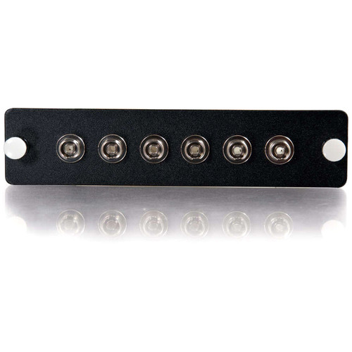 C2G Q-Series 12-Strand Network Patch Panel - 12 x FC - 12 Port(s) - 12 x RJ-11 (31120)