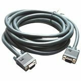 Kramer C-GM/GM Series C-GM/GM-25 VGA Cable - 25 ft Coaxial Video Cable - First End: 1 x 15-pin HD-15 - Male - Second End: 1 x 15-pin - (Fleet Network)