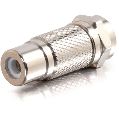 RCA To F-Type Adapter Female Connector Male Coaxial X 27312