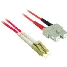 C2G Fiber Optic Patch Cable - 6.6 ft Fiber Optic Network Cable - First End: 2 x LC - Male - Second End: 2 x SC Network - Male - Patch (Fleet Network)