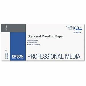 Epson Standard Proofing Paper - 17" (431.80 mm) x 164 ft (49.99 m) - Glossy (Fleet Network)