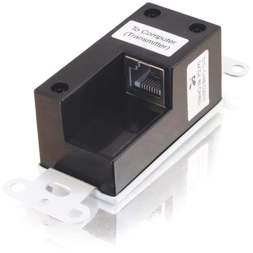 C2G USB SuperBooster Transmitter Wall Plate (29344)