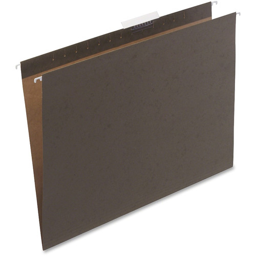 Safco Hanging Folder - Green - Reinforced Top - 25 / Box (Fleet Network)