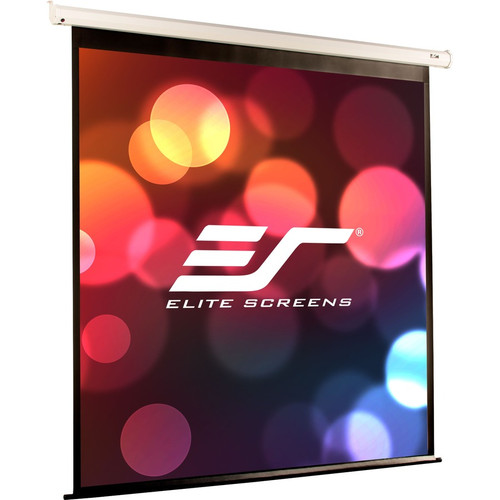 Elite Screens VMAX120XWV2 Electric Projection Screen - 72" x 96" - Matte White - 120" Diagonal (Fleet Network)