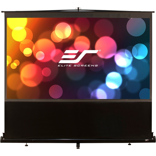 Elite Screens ezCinema F135NWH 135" (3429 mm) Projection Screen - Front Projection - 16:9 - MaxWhite - 66.2" (1681.48 mm) Height x mm) (Fleet Network)