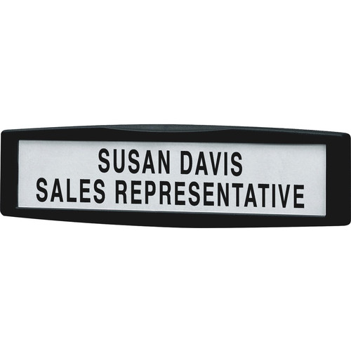 Fellowes Partition Additions&trade; Name Plate - 9" (228.60 mm) Width x 2.50" (63.50 mm) Height x 0.75" (19.05 mm) Depth - Rectangular (Fleet Network)