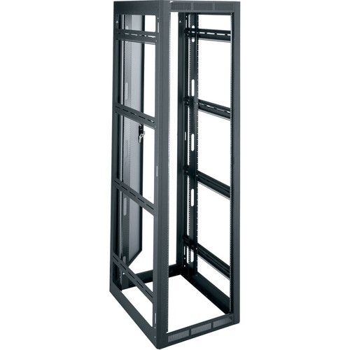 Middle Atlantic Gangable Rack With Rear Door - 40U Rack Height - Black (Fleet Network)