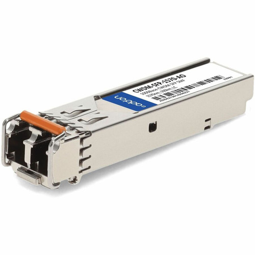 AddOn Cisco CWDM-SFP-1570 Compatible TAA Compliant 1000Base-CWDM SFP Transceiver (SMF, 1570nm, 100km, LC) - 1 x 1000Base-X (Fleet Network)