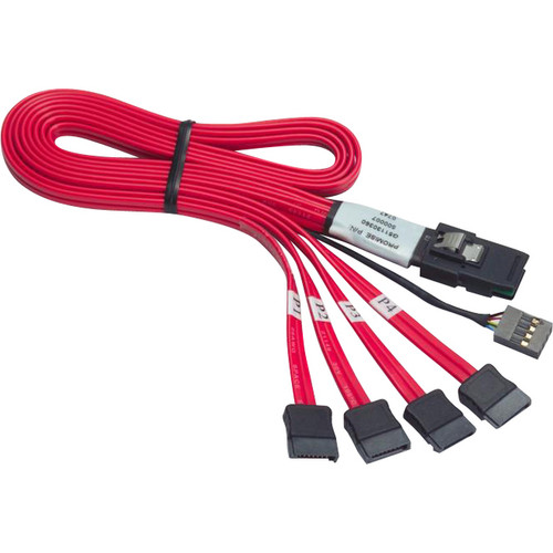 Promise Mini-SAS to SATA Cable Adapter - Mini-SAS, SATA - 0.5m (Fleet Network)
