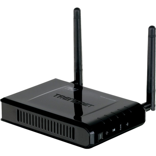 TRENDnet Wireless N300 2T2R Detachable antennas; Access Point; 2.4Ghz 300Mbps; 802.11b/g/n; AP/WDS/Client/Bridge; 2x2 dBi; TEW-638APB (TEW-638APB)