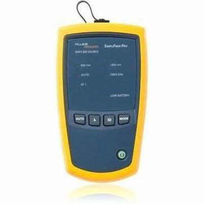 Fluke Networks SimpliFiber Pro SFMULTIMODESOURCE Fiber Optic Power Meter - 2Number of Batteries Supported - AA (SFMULTIMODESOURCE)