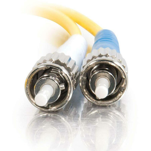 C2G Fiber Optic Duplex Cable - 19.7 ft Fiber Optic Network Cable - First End: 2 x ST Network - Second End: 2 x ST Network - Patch - - (Fleet Network)