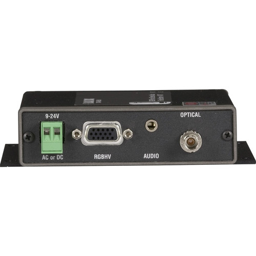 Black Box AC1021A-XMIT Video Extender - 1 Input Device - 1 Output Device - 2460.63 ft (750000 mm) Range - 1 x ST Ports - WXGA - Fiber (Fleet Network)