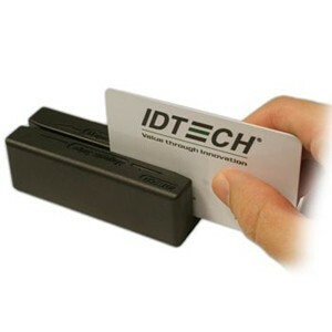 ID TECH MiniMag II IDMB Magnetic Stripe Reader - Dual Track - 1524 mm/s - Keyboard Wedge - Black (Fleet Network)