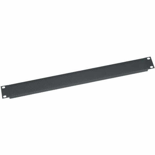 Middle Atlantic 1RU Rack Vent Blank Panel - Perforated with 25% Open Area - Black - 1.75" (44.45 mm) Height x 19" (482.60 mm) Width (Fleet Network)