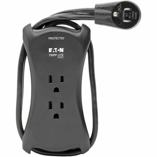 Tripp Lite by Eaton TRAVELER3USB Tripp Lite Protect It! Surge Suppressor - 3 Outlets - 2 USB Ports - 1. 80 kVA - 1050 J - 125V AC - NEMA 5-15P