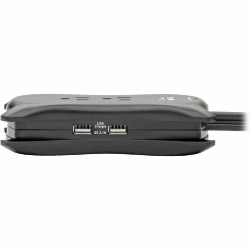 Tripp Lite by Eaton TRAVELER3USB Tripp Lite Protect It! Surge Suppressor - 3 Outlets - 2 USB Ports - 1. 80 kVA - 1050 J - 125V AC - NEMA 5-15P