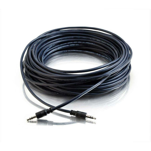 C2G Stereo Audio Cable - 25 ft Audio Cable - First End: 1 x Mini-phone Stereo Audio - Male - Second End: 1 x Mini-phone Stereo Audio - (40516)