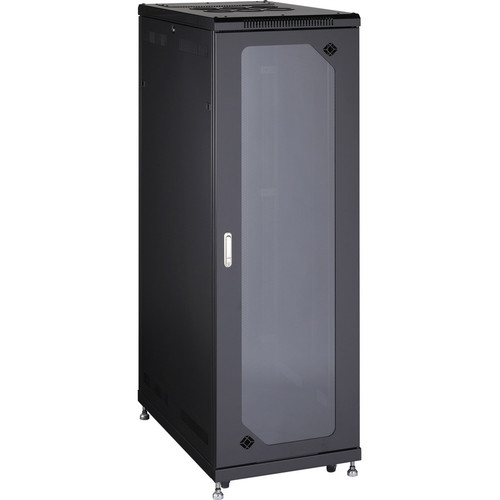 Black Box Select Server - For LAN Switch, Patch Panel, Server - 38U Rack Height x 19" (482.60 mm) Rack Width - Standalone - Black - - (Fleet Network)
